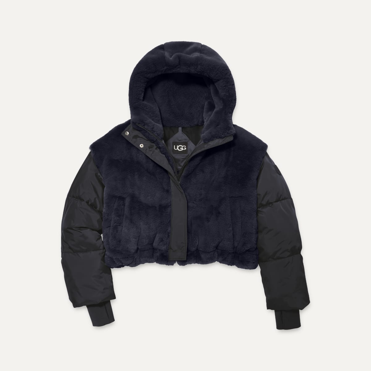 UGG Keeley Conv Puffer Faux Fur Jacket for Women UGG